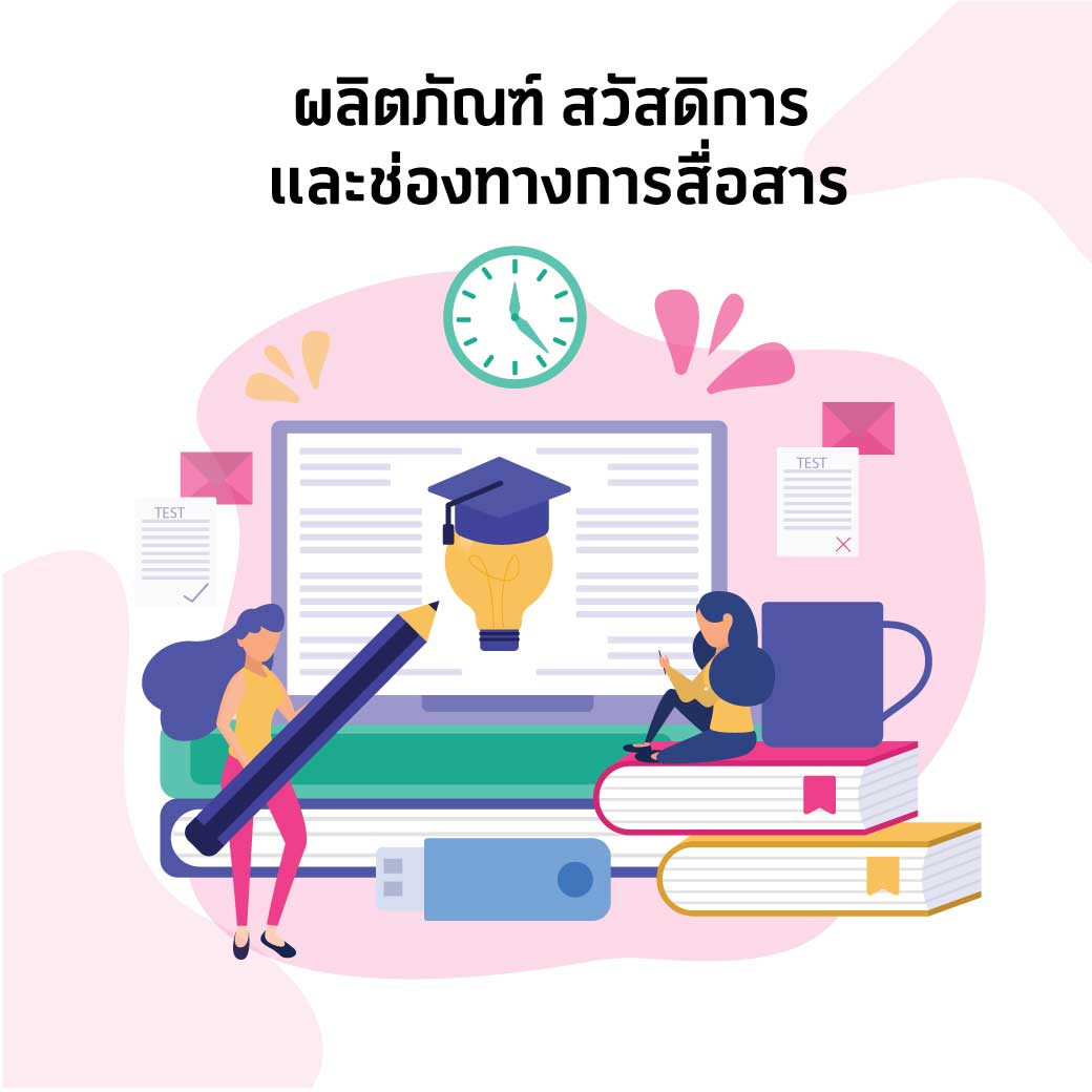 วิชาผลิตภัณฑ์ สวัสดิการและช่องทางการสื่อสาร