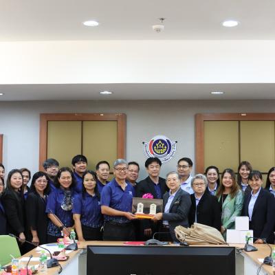 ต้อนรับคณะศึกษาดูงานสหกรณ์ออมทรัพย์มหาวิทยาลัยหัวเฉียวเฉลิมพระเกียรติ จำกัด และสหกรณ์ออมทรัพย์คอสโมอุตสาหกรรม จำกัด